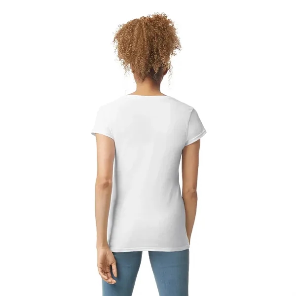 Gildan 4.5oz Ladies V-Neck T - Gildan 4.5oz Ladies V-Neck T - Image 27 of 29