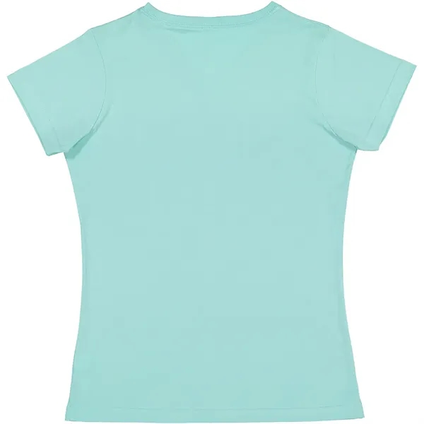LAT 4.5oz 100% Ladies V Neck T - LAT 4.5oz 100% Ladies V Neck T - Image 22 of 51