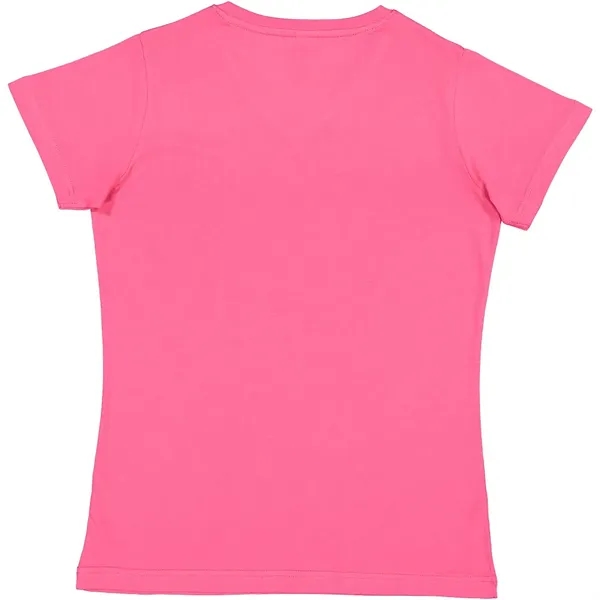 LAT 4.5oz 100% Ladies V Neck T - LAT 4.5oz 100% Ladies V Neck T - Image 34 of 51