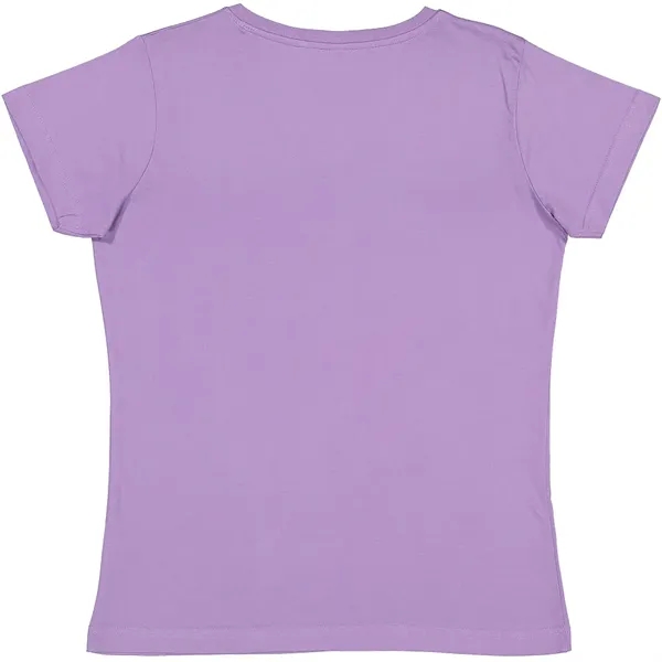 LAT 4.5oz 100% Ladies V Neck T - LAT 4.5oz 100% Ladies V Neck T - Image 37 of 51