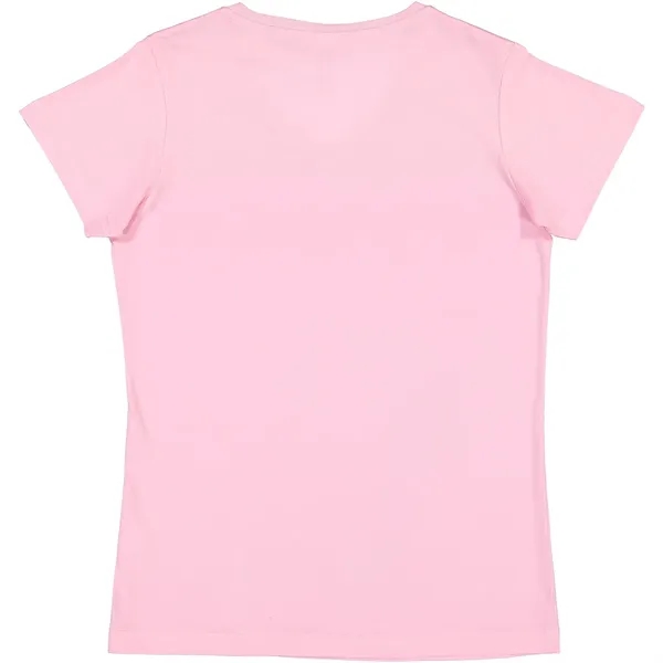 LAT 4.5oz 100% Ladies V Neck T - LAT 4.5oz 100% Ladies V Neck T - Image 41 of 51