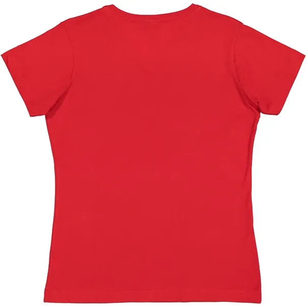 LAT 4.5oz 100% Ladies V Neck T - LAT 4.5oz 100% Ladies V Neck T - Image 44 of 51