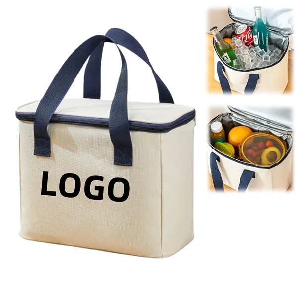 Insulated Cooler Bag Tote For Outdoor Picnic - Insulated Cooler Bag Tote For Outdoor Picnic - Image 0 of 3