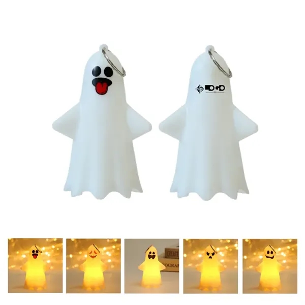 Halloween Ghost Light Ornaments - Halloween Ghost Light Ornaments - Image 0 of 1