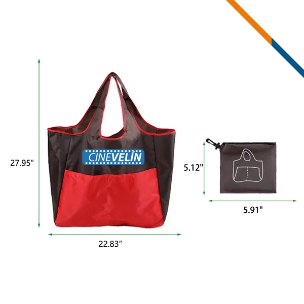 Zolvi Foldable Tote Bag - Zolvi Foldable Tote Bag - Image 2 of 8