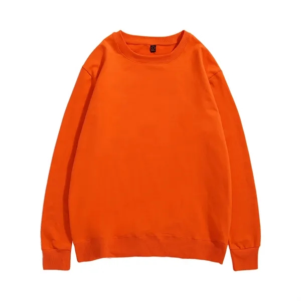 Long Sleeve Hoodless Crewneck Sweatshirt Pullover Tops - Long Sleeve Hoodless Crewneck Sweatshirt Pullover Tops - Image 1 of 8