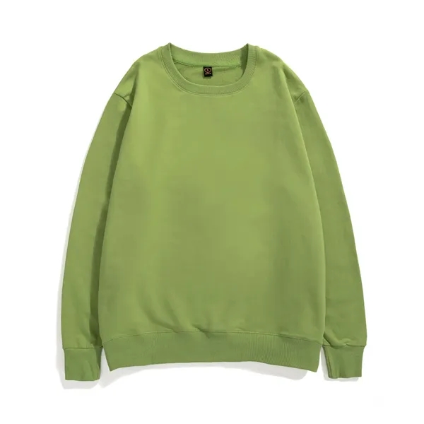 Long Sleeve Hoodless Crewneck Sweatshirt Pullover Tops - Long Sleeve Hoodless Crewneck Sweatshirt Pullover Tops - Image 3 of 8