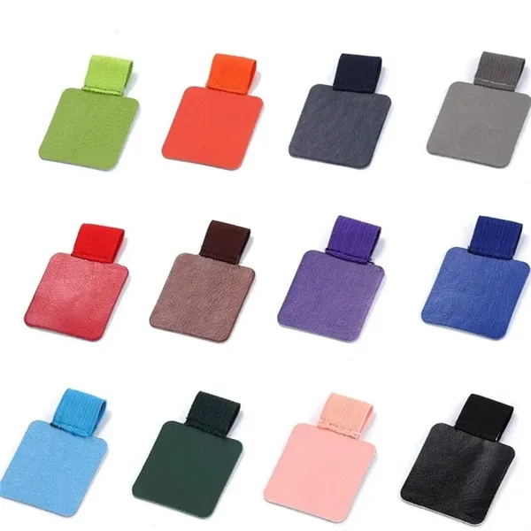 PU Leather Self-Adhesive Elastic Pen Holders Loop - PU Leather Self-Adhesive Elastic Pen Holders Loop - Image 2 of 3