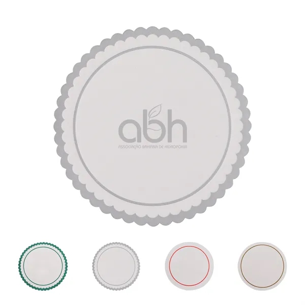 3.35" Full Color Disposable Absorbent Paper Coasters - 3.35" Full Color Disposable Absorbent Paper Coasters - Image 0 of 2