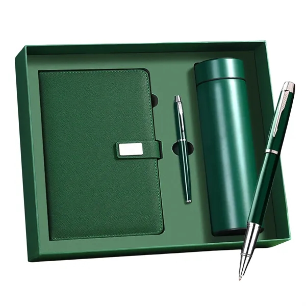 Business Gift Set W/ A5 Notebook, Led Insulated Bottle & Pen - Business Gift Set W/ A5 Notebook, Led Insulated Bottle & Pen - Image 1 of 4