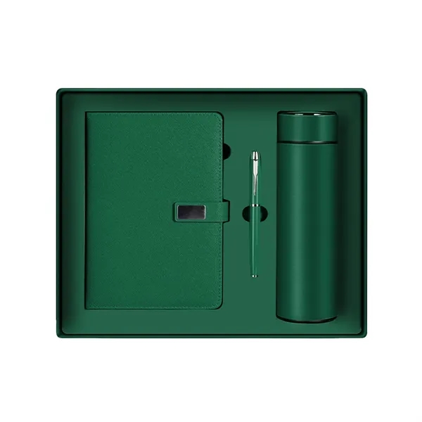 Business Gift Set W/ A5 Notebook, Led Insulated Bottle & Pen - Business Gift Set W/ A5 Notebook, Led Insulated Bottle & Pen - Image 4 of 4