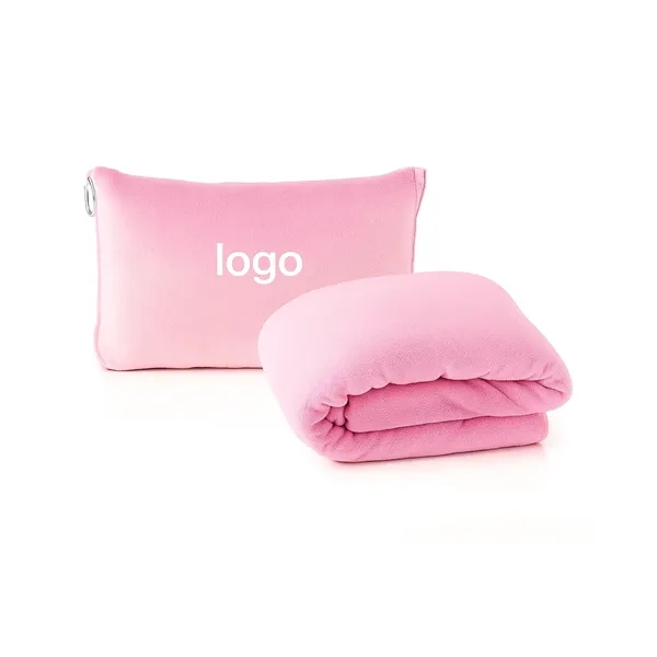 2-in-1 Travel Blanket & Pillow - 2-in-1 Travel Blanket & Pillow - Image 0 of 5