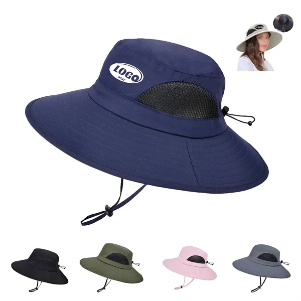 Waterproof Wide Brim Bucket Hat - Waterproof Wide Brim Bucket Hat - Image 0 of 1