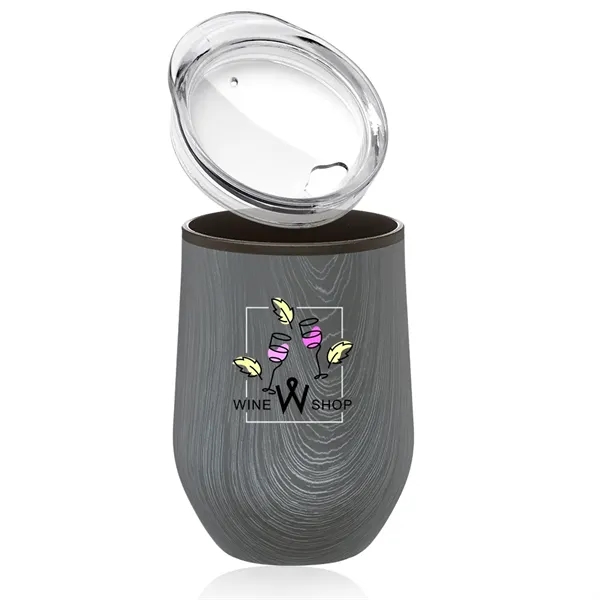 12 oz. Palmera Stemless Wine Glasses with Lid - 12 oz. Palmera Stemless Wine Glasses with Lid - Image 4 of 7