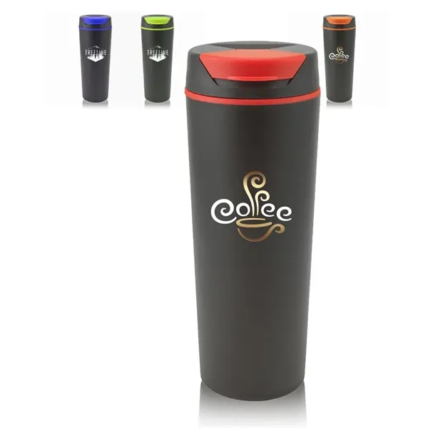 18 oz. Plastic Travel Mugs - 18 oz. Plastic Travel Mugs - Image 0 of 8