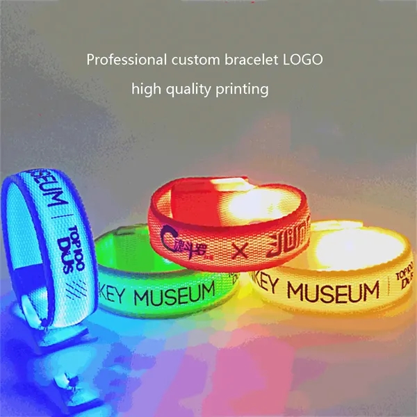 LED Wristbands for Events & Custom Logos - LED Wristbands for Events & Custom Logos - Image 2 of 5