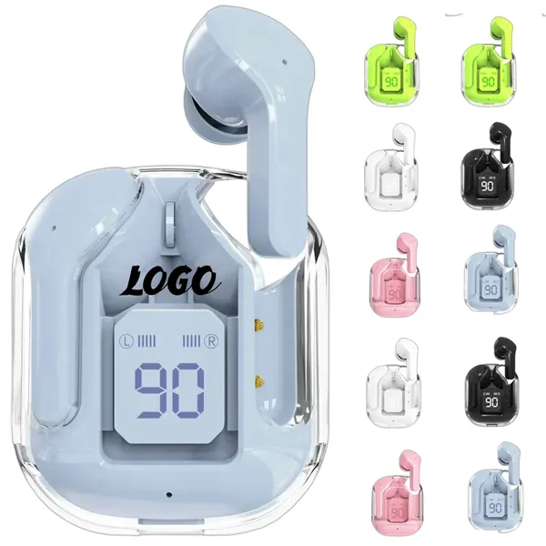 Air 31 TWS Wireless Earbuds with Transparent Design - Air 31 TWS Wireless Earbuds with Transparent Design - Image 0 of 7