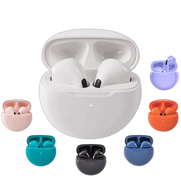 Pro6 TWS Wireless Bluetooth Earbuds In Ear Long Battery - Pro6 TWS Wireless Bluetooth Earbuds In Ear Long Battery - Image 1 of 14