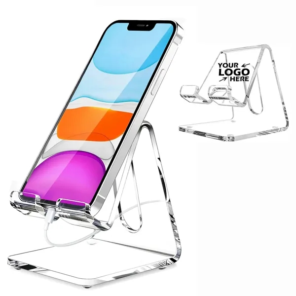 Acrylic Cell Phone Stand - Acrylic Cell Phone Stand - Image 0 of 1