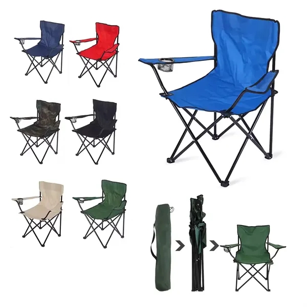 Folding Camping Tailgating Chair - Folding Camping Tailgating Chair - Image 0 of 3