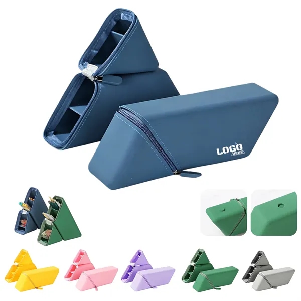 Soft Silicone Pencil Case - Soft Silicone Pencil Case - Image 0 of 1