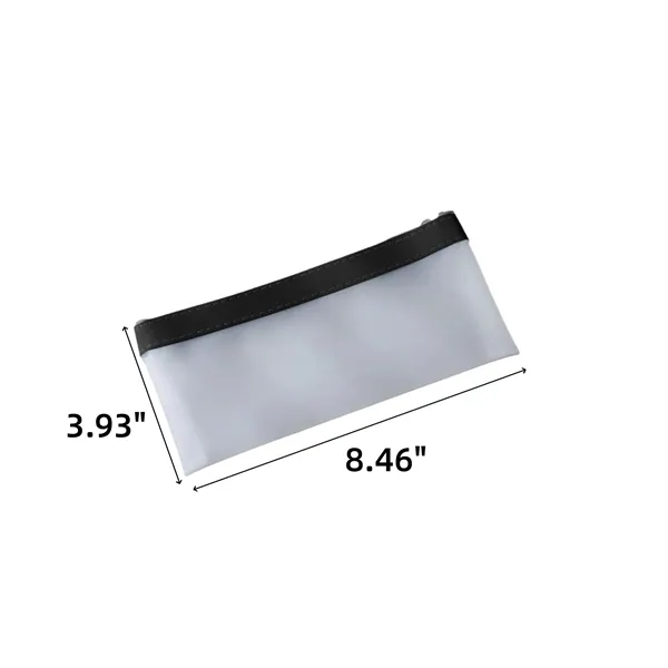 Clear PVC Pencil Pouch - Clear PVC Pencil Pouch - Image 1 of 1
