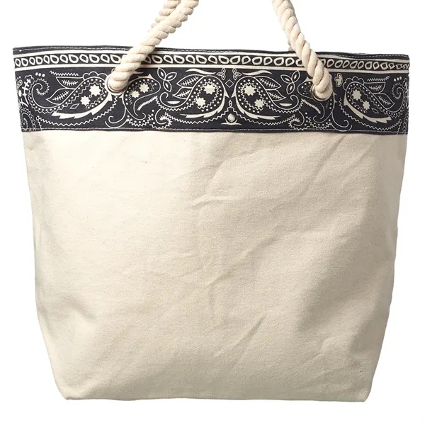 Paisley Pattern Canvas Tote Bags - Paisley Pattern Canvas Tote Bags - Image 1 of 1
