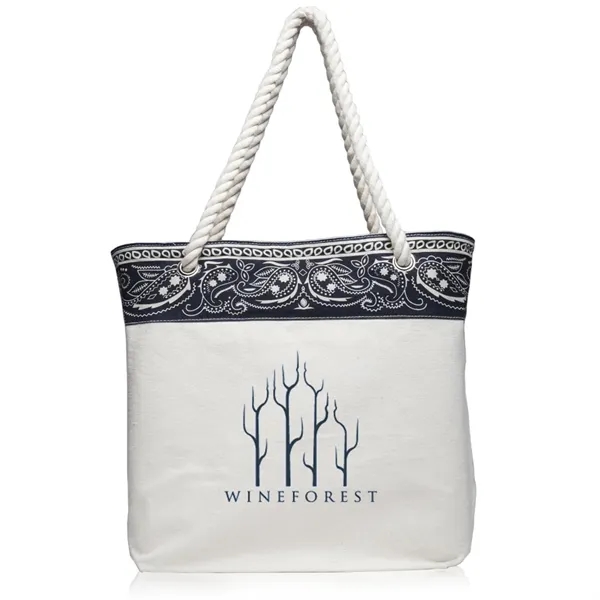 Paisley Pattern Canvas Tote Bags - Paisley Pattern Canvas Tote Bags - Image 0 of 1