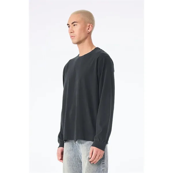 Unisex Heavyweight Garment Dye Long Sleeve Tee - Unisex Heavyweight Garment Dye Long Sleeve Tee - Image 15 of 44