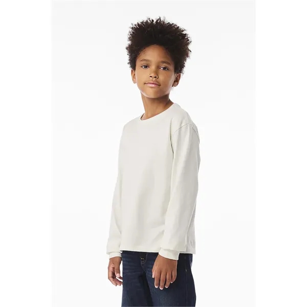 Youth 6 oz Heavyweight Long Sleeve Tee - Youth 6 oz Heavyweight Long Sleeve Tee - Image 31 of 35