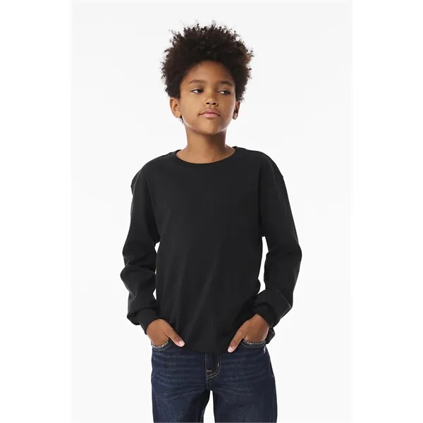 Youth 6 oz Heavyweight Long Sleeve Tee - Youth 6 oz Heavyweight Long Sleeve Tee - Image 27 of 35