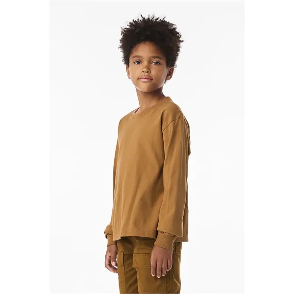 Youth 6 oz Heavyweight Long Sleeve Tee - Youth 6 oz Heavyweight Long Sleeve Tee - Image 25 of 35