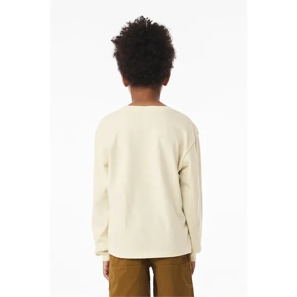Youth 6 oz Heavyweight Long Sleeve Tee - Youth 6 oz Heavyweight Long Sleeve Tee - Image 17 of 35