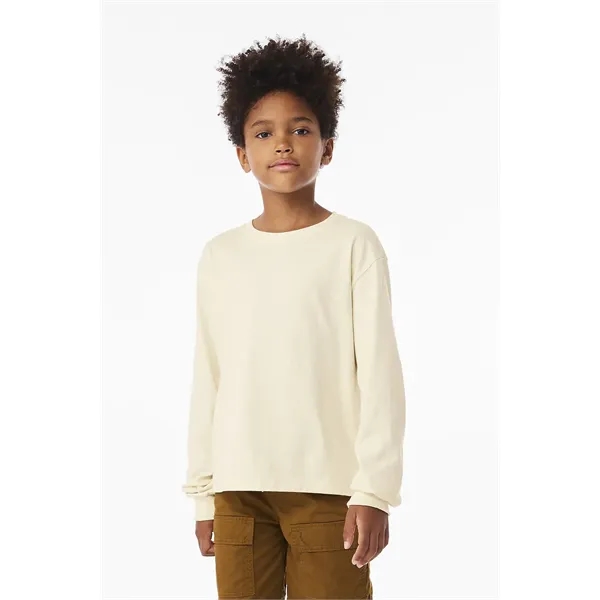 Youth 6 oz Heavyweight Long Sleeve Tee - Youth 6 oz Heavyweight Long Sleeve Tee - Image 15 of 35