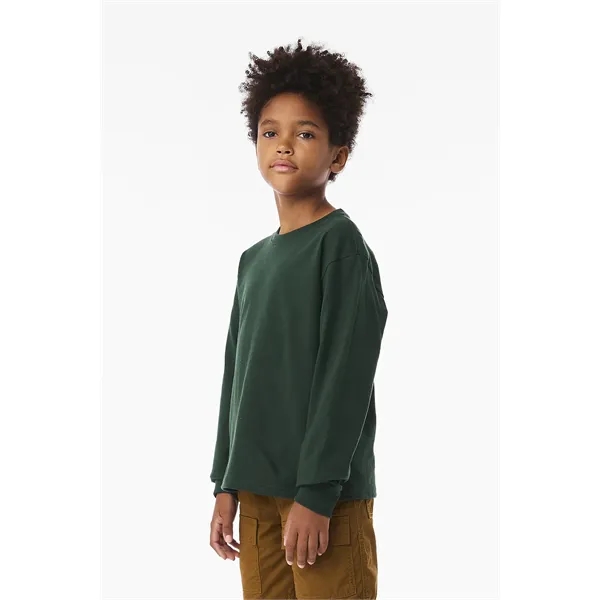 Youth 6 oz Heavyweight Long Sleeve Tee - Youth 6 oz Heavyweight Long Sleeve Tee - Image 10 of 35
