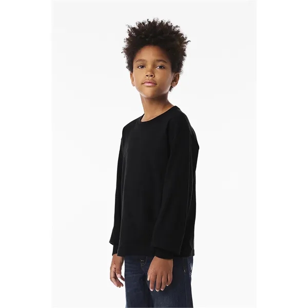 Youth 6 oz Heavyweight Long Sleeve Tee - Youth 6 oz Heavyweight Long Sleeve Tee - Image 4 of 35