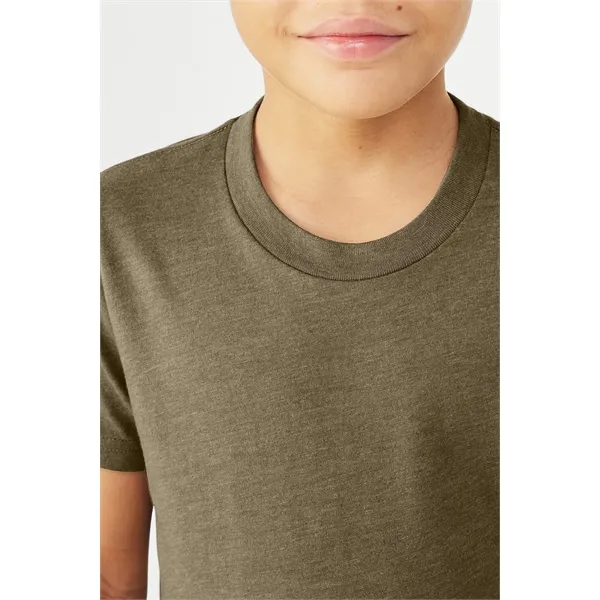 Youth Heather CVC Short Sleeve Tee - Youth Heather CVC Short Sleeve Tee - Image 60 of 60