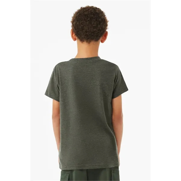 Youth Heather CVC Short Sleeve Tee - Youth Heather CVC Short Sleeve Tee - Image 35 of 60