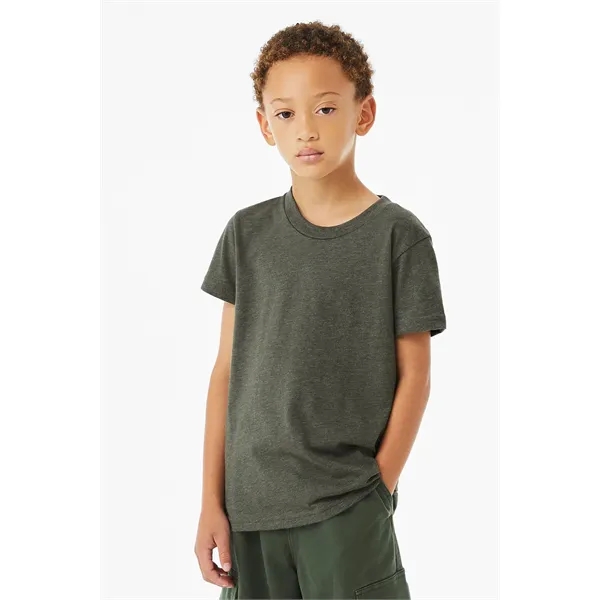 Youth Heather CVC Short Sleeve Tee - Youth Heather CVC Short Sleeve Tee - Image 34 of 60
