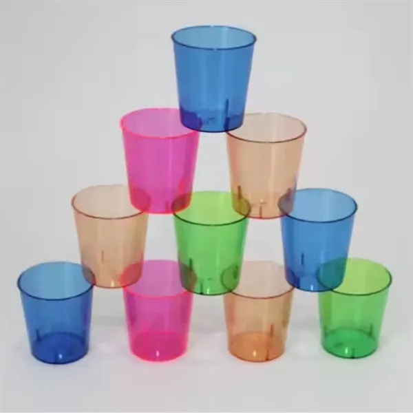 2oz. Customizable Plastic Shot Glasses for Events - 2oz. Customizable Plastic Shot Glasses for Events - Image 3 of 3