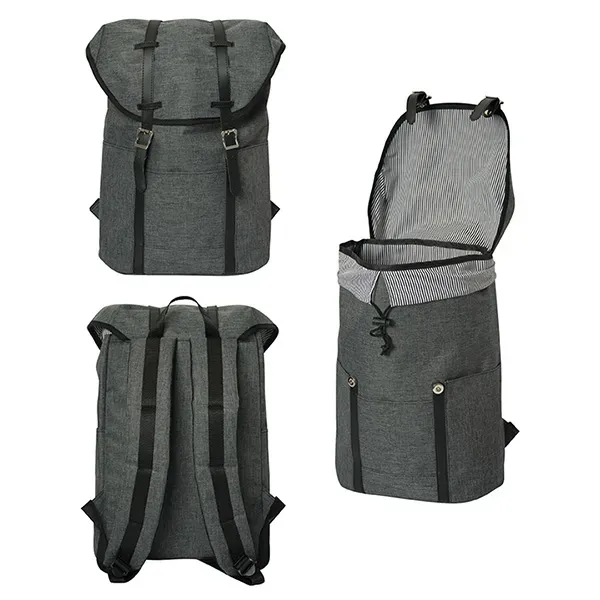 Savannah Street Laptop Backpack - Savannah Street Laptop Backpack - Image 3 of 4