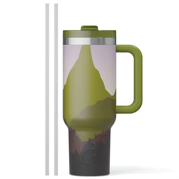 RTIC 40oz Stainless Steel Road Trip Tumbler - RTIC 40oz Stainless Steel Road Trip Tumbler - Image 20 of 85