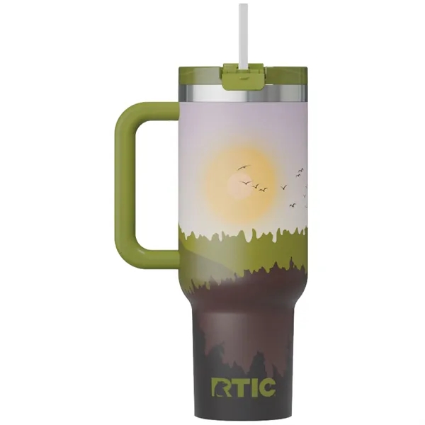RTIC 40oz Stainless Steel Road Trip Tumbler - RTIC 40oz Stainless Steel Road Trip Tumbler - Image 21 of 85
