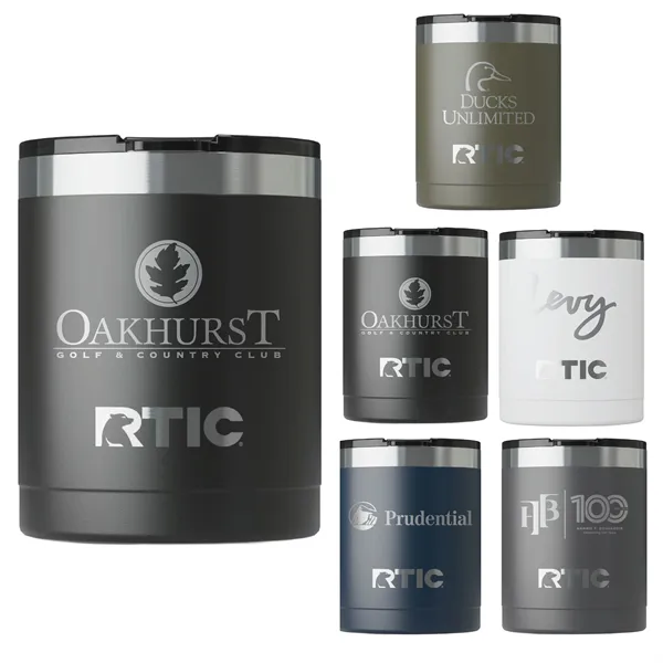 RTIC 12oz Stainless Steel Ceramic-Lined Lowball Tumblers - RTIC 12oz Stainless Steel Ceramic-Lined Lowball Tumblers - Image 0 of 21