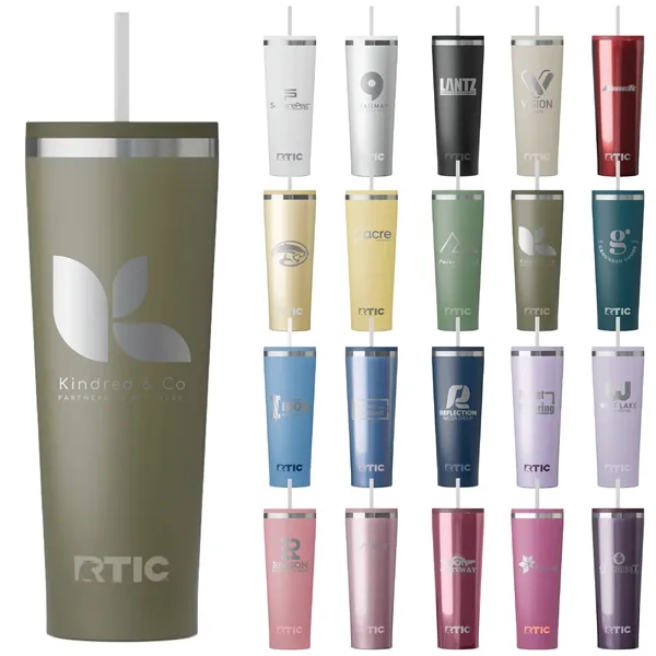 RTIC 28oz Stainless Steel Ceramic-Lined Everyday Tumbler - RTIC 28oz Stainless Steel Ceramic-Lined Everyday Tumbler - Image 0 of 61