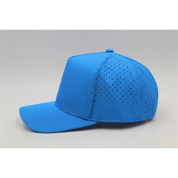 5 Panel Sport Trucker Cap w/Laser Cut Mesh Back - 5 Panel Sport Trucker Cap w/Laser Cut Mesh Back - Image 44 of 48