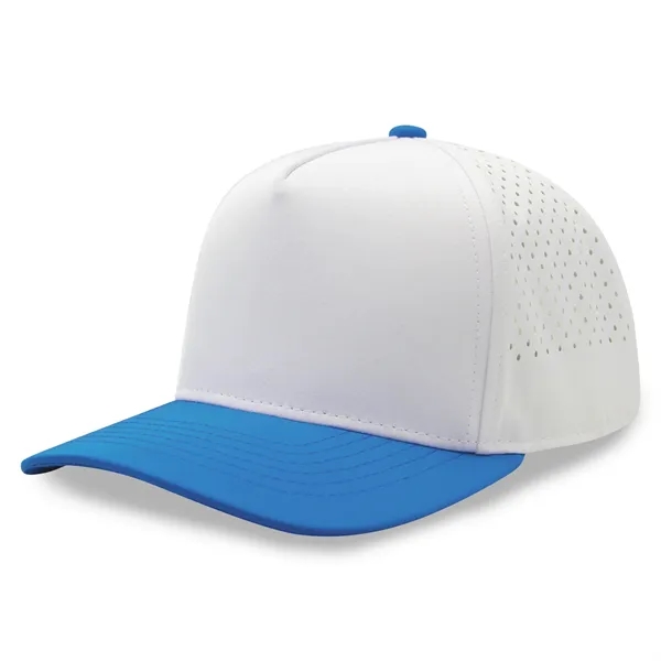 5 Panel Sport Trucker Cap w/Laser Cut Mesh Back - 5 Panel Sport Trucker Cap w/Laser Cut Mesh Back - Image 32 of 48