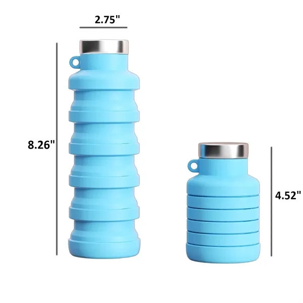 17 oz Collapsible Silicone Water Cup - 17 oz Collapsible Silicone Water Cup - Image 1 of 12