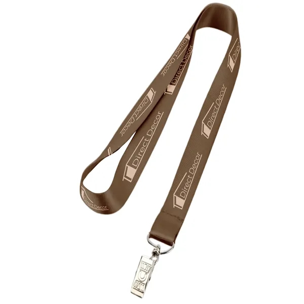 Nylon 3/4" Wide Lanyard - Nylon 3/4" Wide Lanyard - Image 1 of 5
