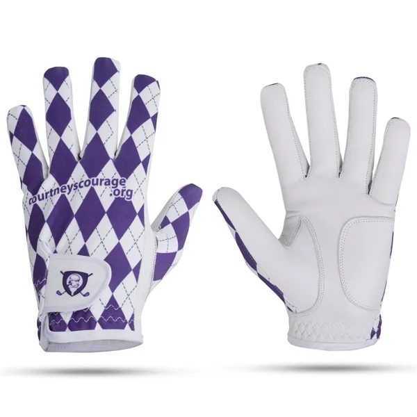 PCG Next-Gen Sublimated Golf Gloves w/ Cabretta Leather Palm - PCG Next-Gen Sublimated Golf Gloves w/ Cabretta Leather Palm - Image 10 of 25
